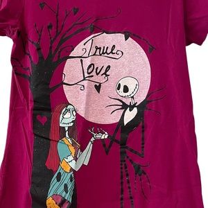 Disney Store ladies nightshirt - Jack Skellington and Sally - size M/L